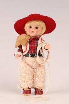 Vogue Dolls - Vintage Ginny - Our American Heritage - Westward Ho! Cowboy - Poupée